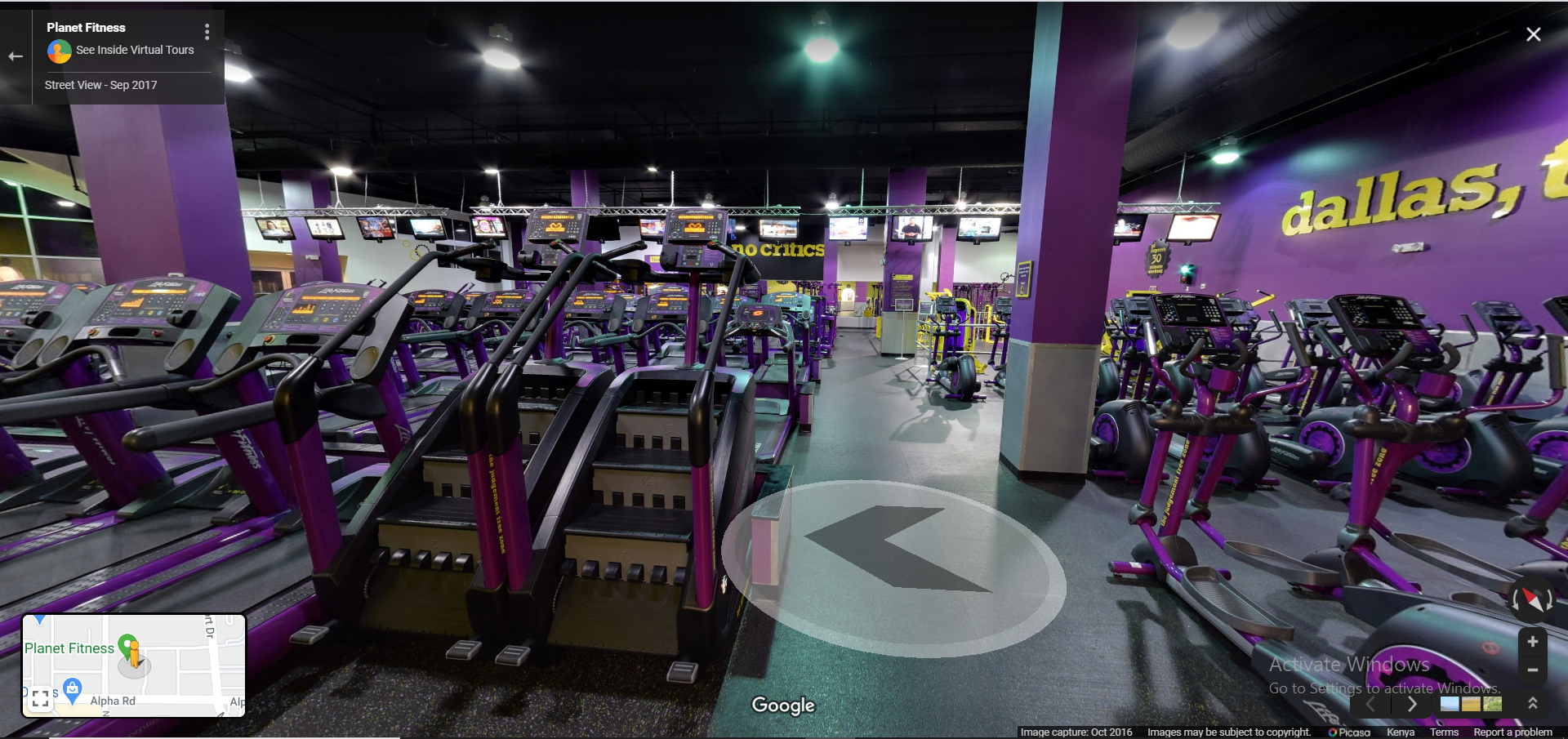  Virtual tours for fitness