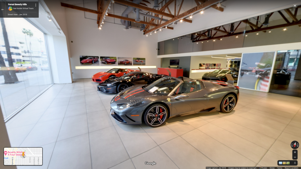 Best Virtual Tours for Ferrari Dealerships See Inside 2022