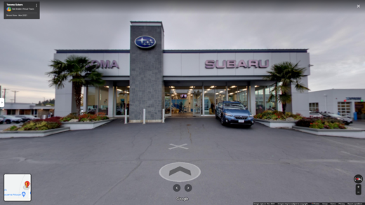 Virtual tours for Subaru Dealerships