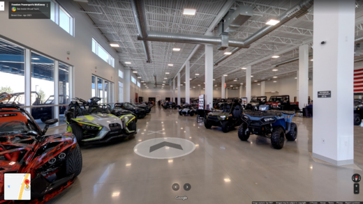 Virtual tours for Powersports